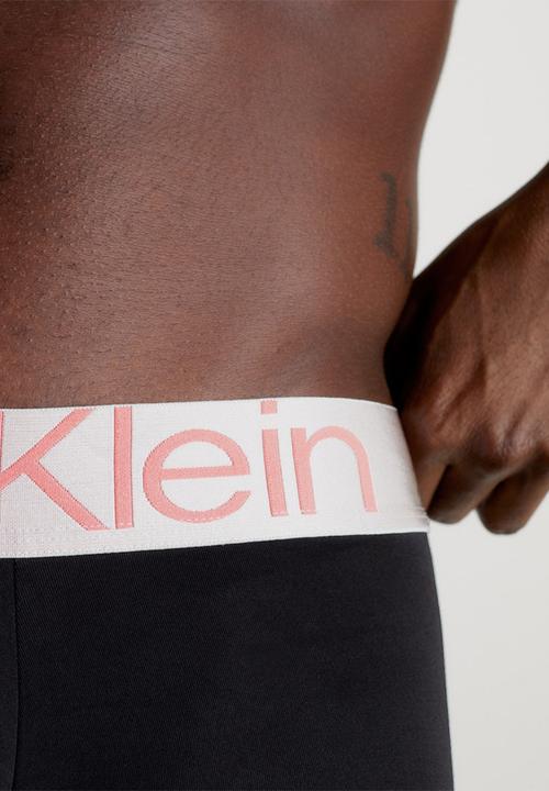 Calvin Klein - Low Rise Trunk 3 Pack - Black