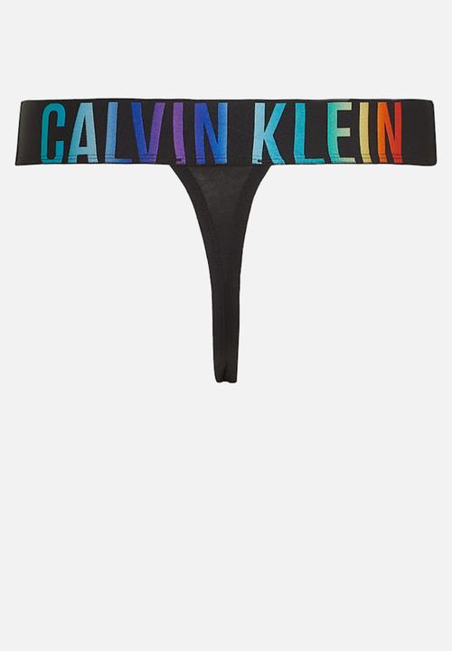 Calvin Klein - Thong - Black