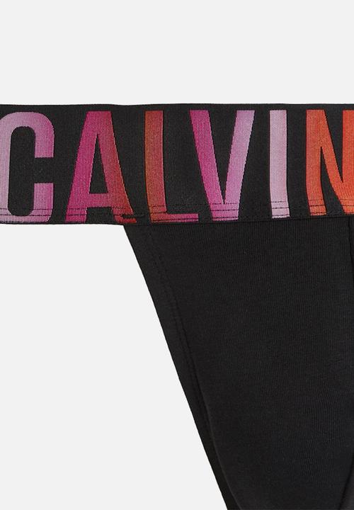 Calvin Klein - Thong - Black
