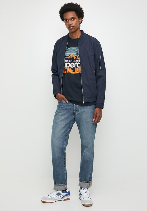Superdry. - Great Outdoors Graphic T-Shirt - Eclipse Navy 