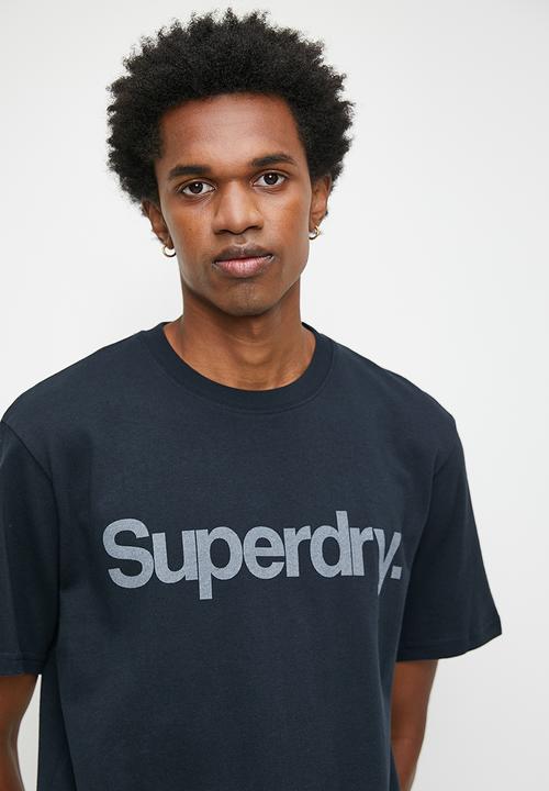 Superdry. - City Loose T-Shirt - Eclipse Navy