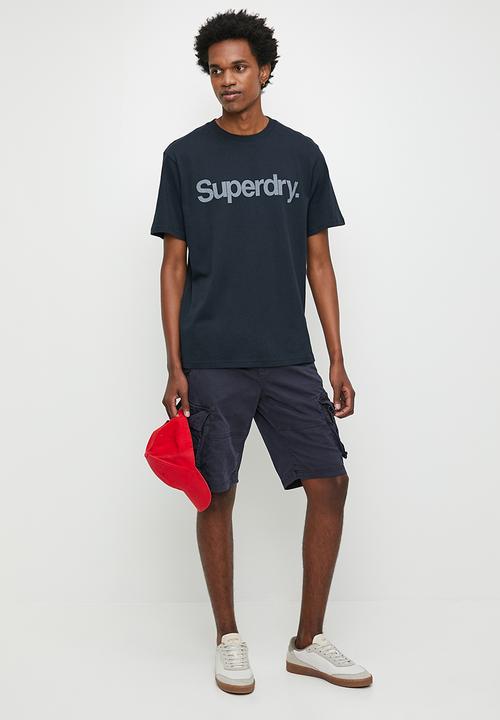 Superdry. - City Loose T-Shirt - Eclipse Navy