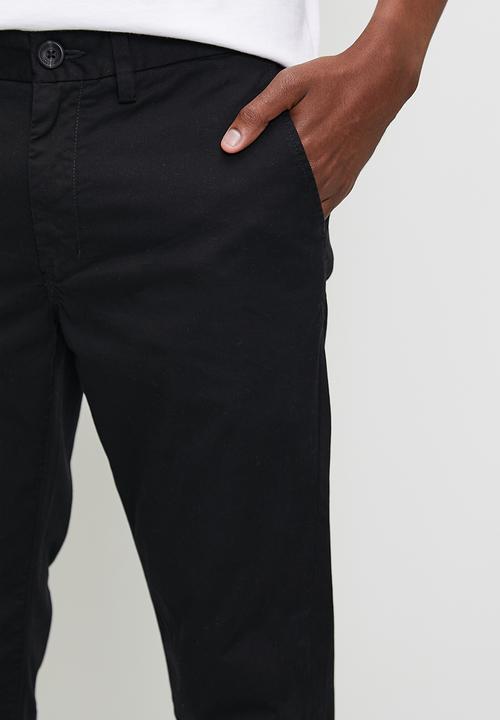 Superdry. - Slim Tapered Stretch Chino - Black