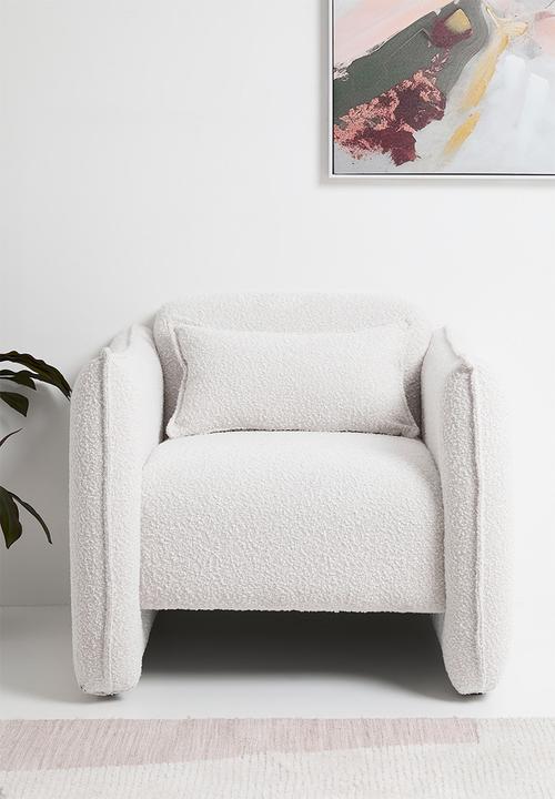 Sixth Floor - Maggie occasional chair-Boucle natural
