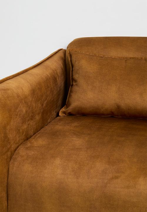 Sixth Floor - Maggie occasional chair-vintage mustard