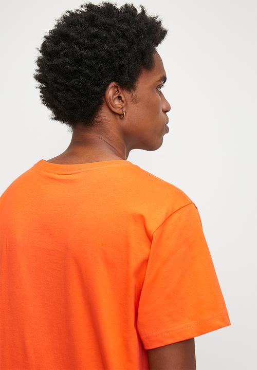 Reebok - Reebok identity small logo tee - pump orange