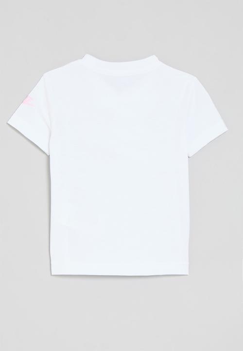 Nike - Nkb futura micro text tee - white