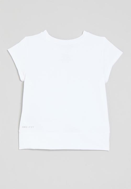 Nike - Nkg all day play twist hem tee - white