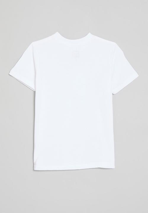 DC - Dc split star short sleeve boy - white