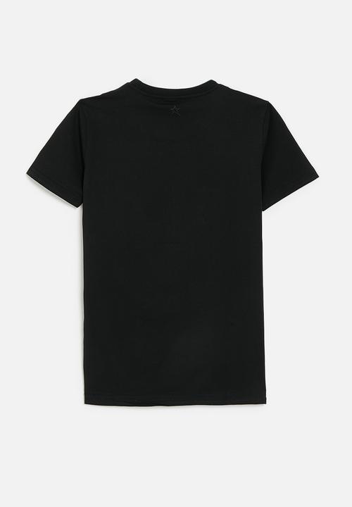 SOVIET - Boys crew neck  fashion tee - black