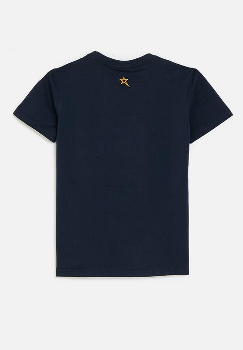 SOVIET - Boys animation fashion tee - navy