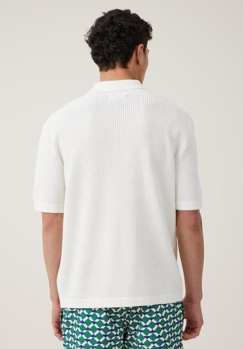 Cotton On - Pablo Short Sleeve Shirt - Vintage White
