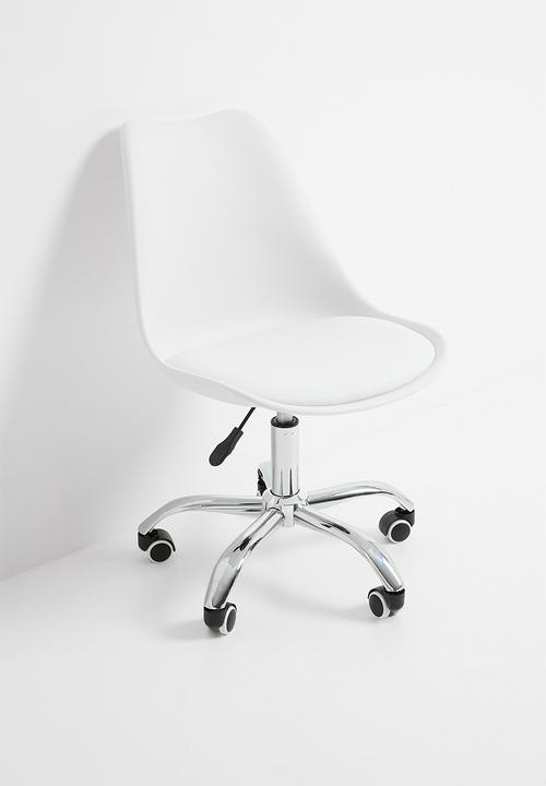 Sixth Floor - Carlton office chair - white
