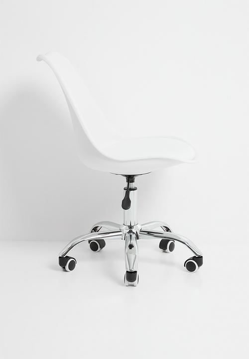 Sixth Floor - Carlton office chair - white