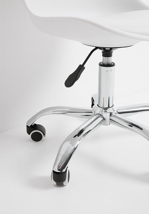 Sixth Floor - Carlton office chair - white