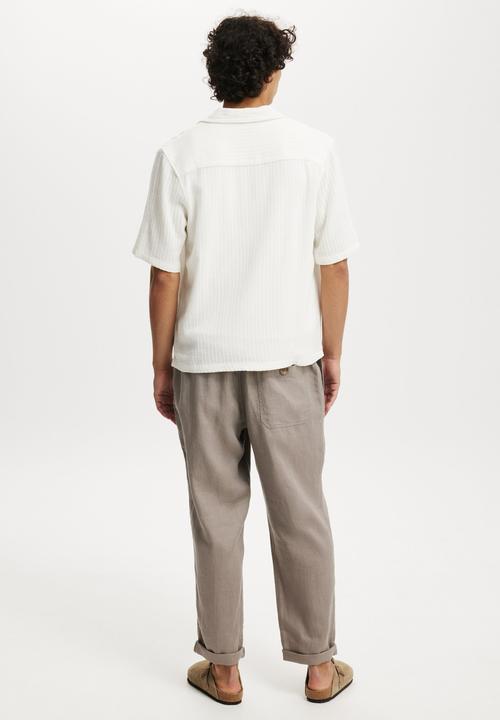 Cotton On - Linen Pant- Dove