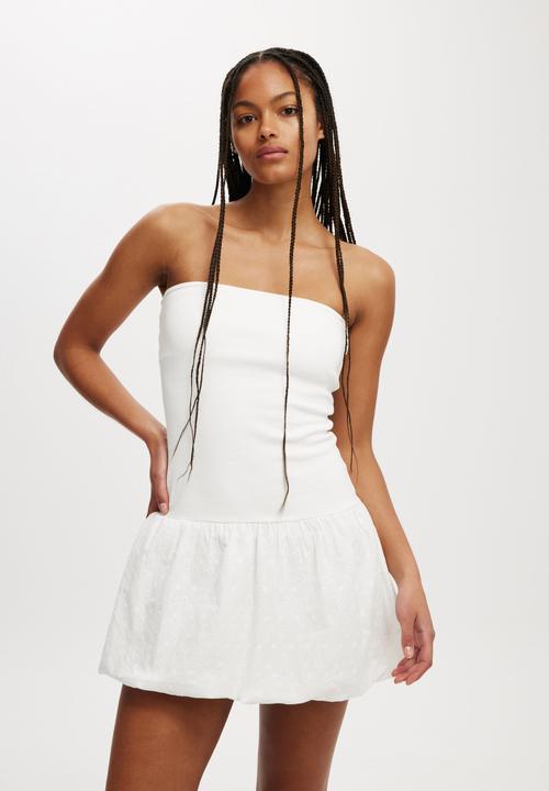 knee length dresses for ladies Dance With Me Tube Mini Dress