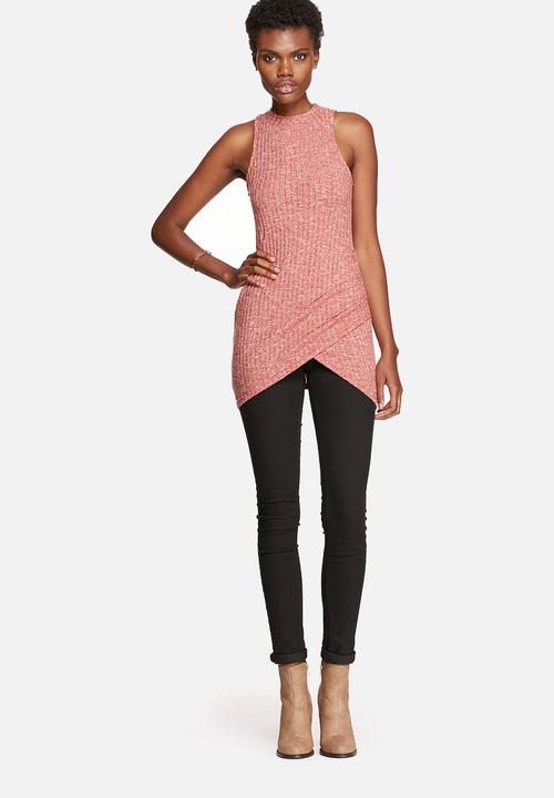 Glamorous - Ribbed Bodycon Top