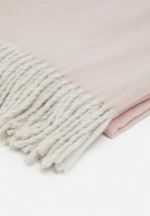 Sixth Floor - Neutral & Pink Throw