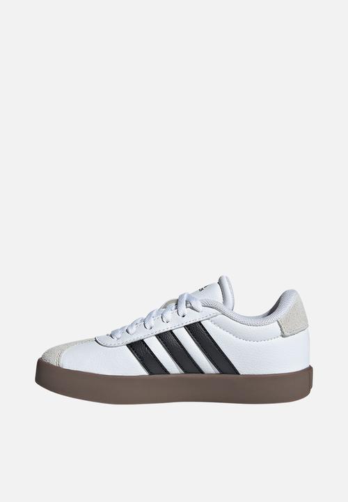 adidas Performance - Vl Court 3.0 K - Ftwr White/Core Black/Grey One