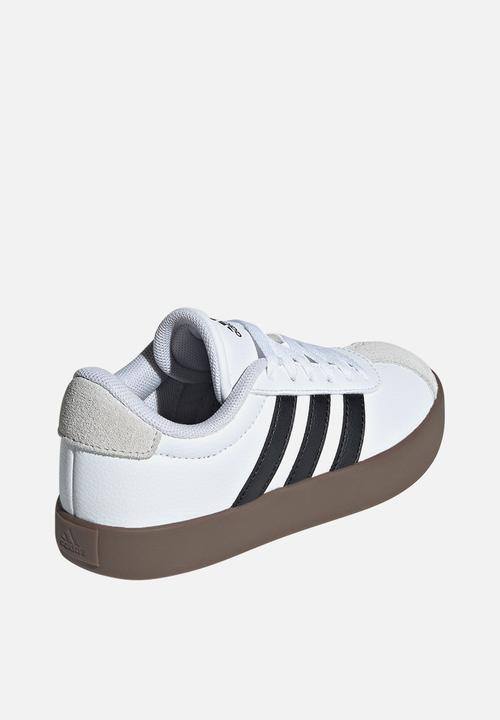 adidas Performance - Vl Court 3.0 K - Ftwr White/Core Black/Grey One