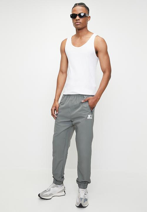 Starter - Starter london tracksuit pants - grey/white