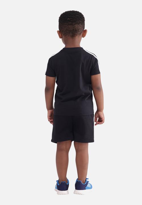 adidas Performance - Unisex 3S Tee 3 - Black
