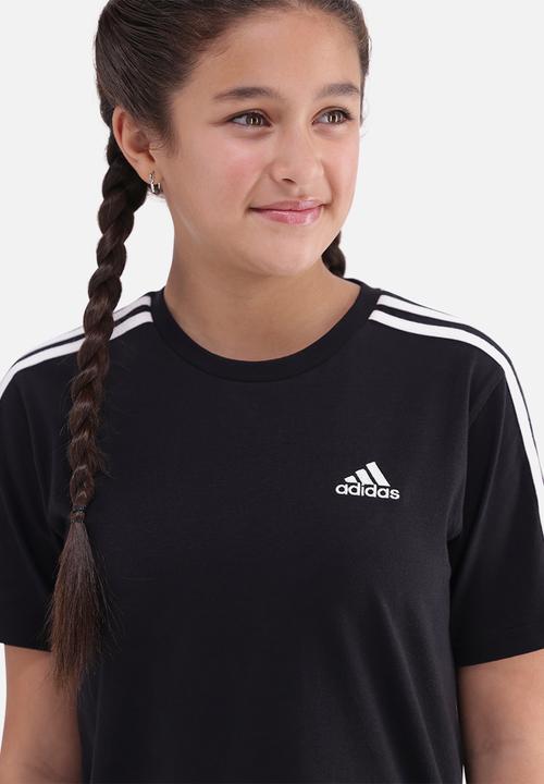 adidas Performance - Unisex 3S Tee 3 - Black