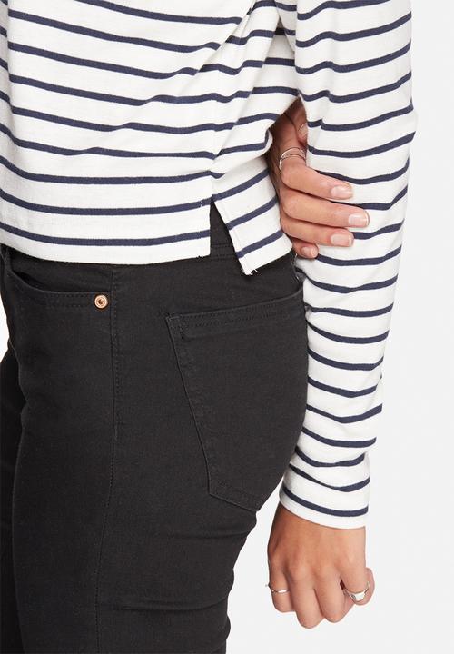 ONLY - Mia Stripe Highneck Top