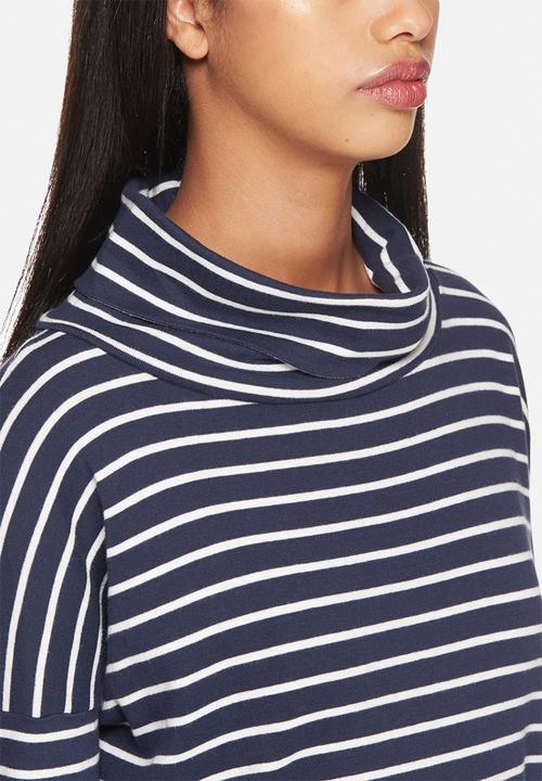 ONLY - Mia Stripe Highneck Top