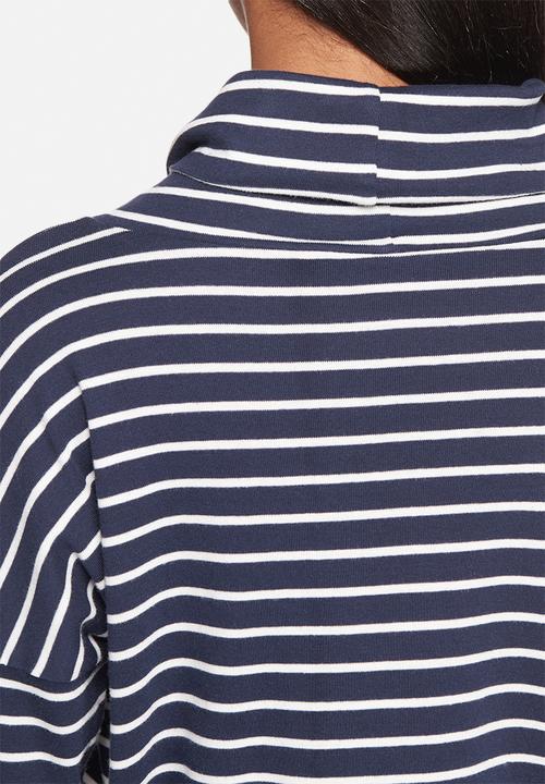 ONLY - Mia Stripe Highneck Top