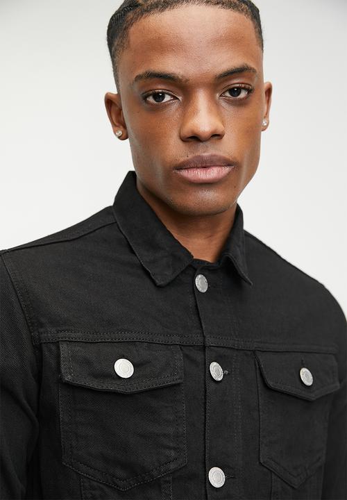 Just Organic - Jos Slim Jacket  - Black