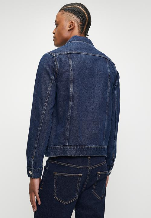 Just Organic - Jos Slim Jacket - Dark Blue