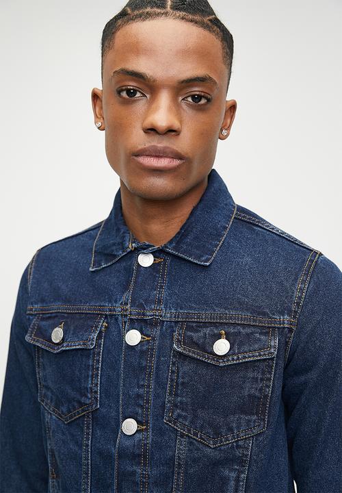 Just Organic - Jos Slim Jacket - Dark Blue