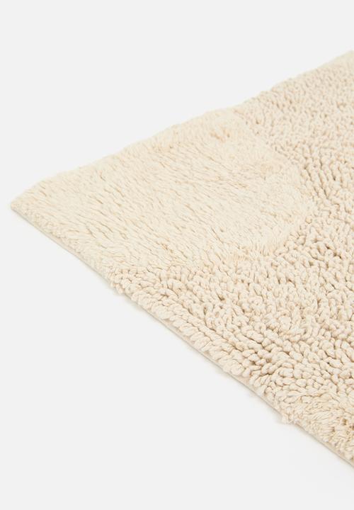 Sixth Floor - Tufted Cotton Bat Mat - Natural