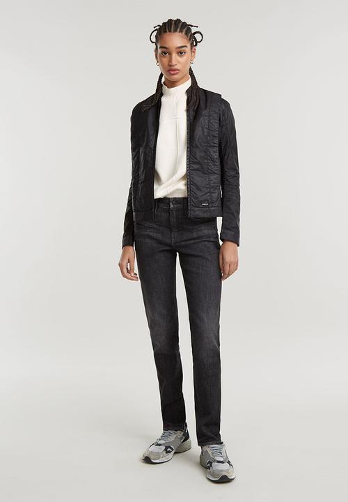 G-STAR - Ace 2.0 slim straight wmn - worn in asteroid grey