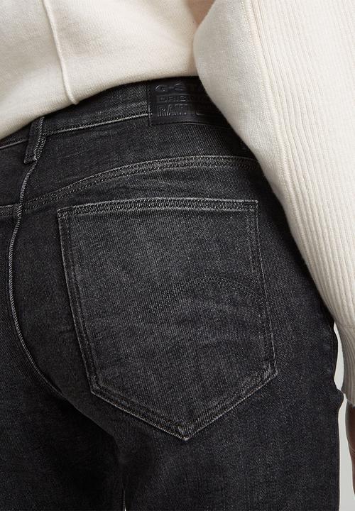 G-STAR - Ace 2.0 slim straight wmn - worn in asteroid grey