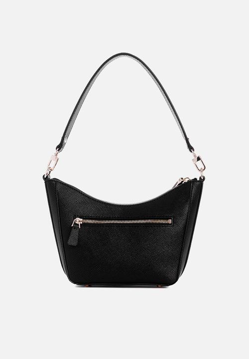 GUESS - Eco gloriana top zip shldr bag - black