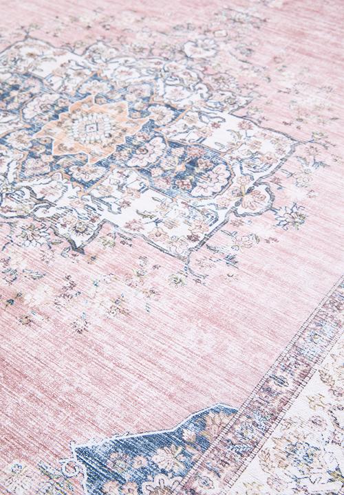 Sixth Floor - Ezra printed runner - Antique Blush