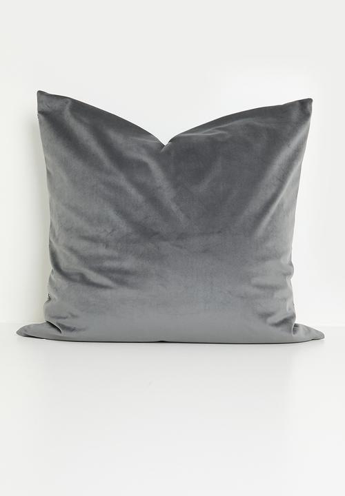 Hertex Fabrics - Timber cushion cover - Black