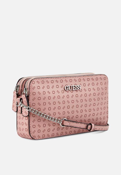 GUESS - Tidewood mini comprtmnt crsbdy - blush
