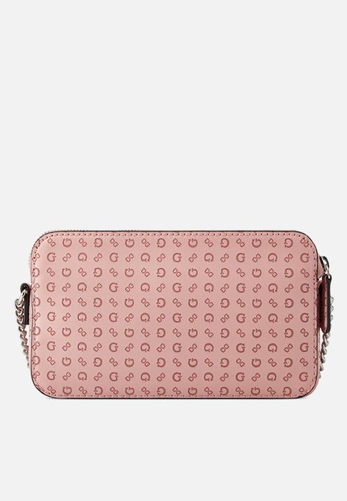 GUESS - Tidewood mini comprtmnt crsbdy - blush
