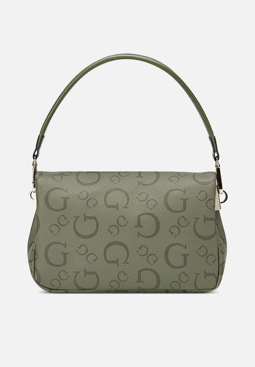 GUESS - Oakbank mini crossbody flap - olive