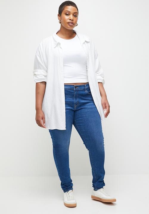Levi’s® - Plus Curvy Super Skinny Did It Matter - blue