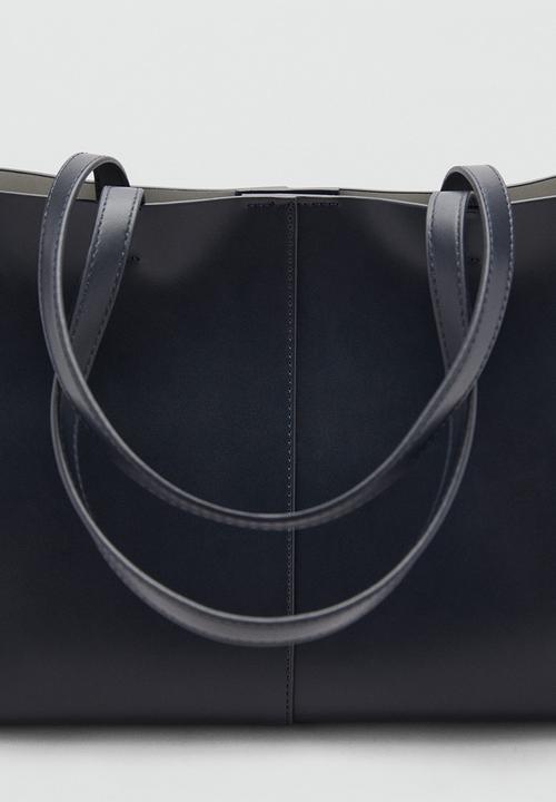 MANGO - Bag manu - navy