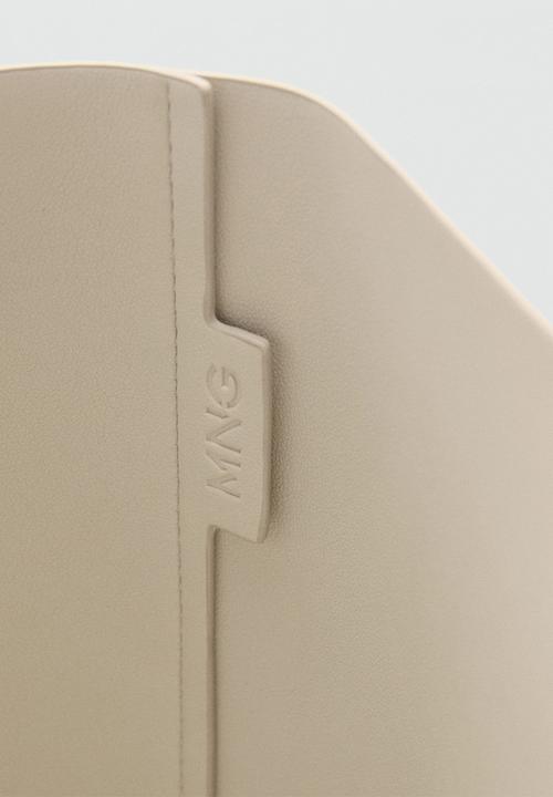 MANGO - Bag manu - off white 