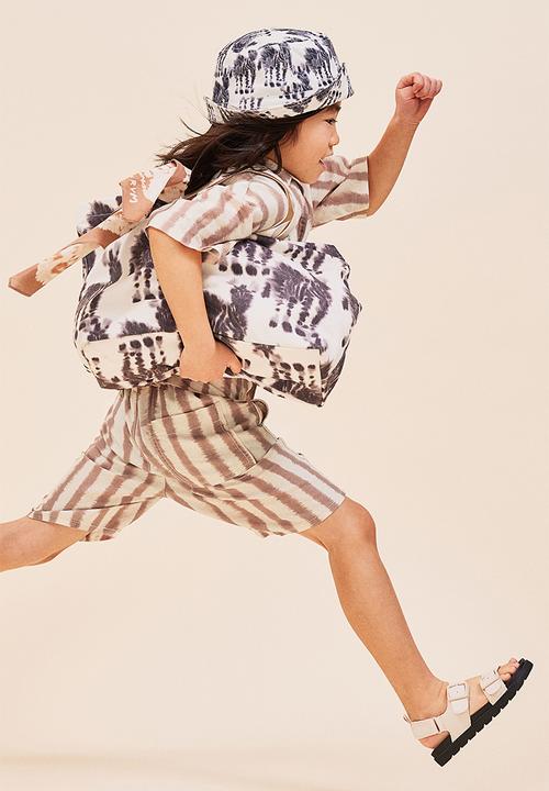 H&M - H&M x Rop van Mierlo: Linen-blend pull-on shorts - beige