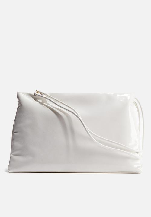 H&M - H&M Studio: Padded crossbody bag - white