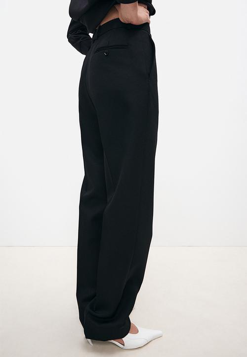 H&M - H&M Studio: Tailored wool trousers  - black