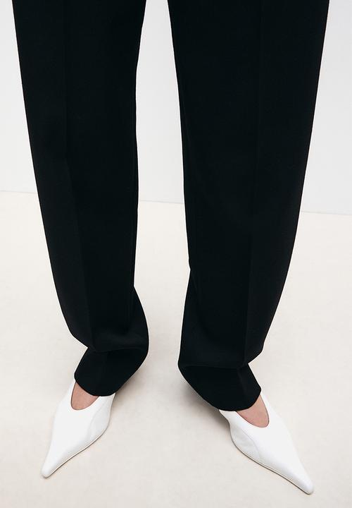 H&M - H&M Studio: Tailored wool trousers  - black